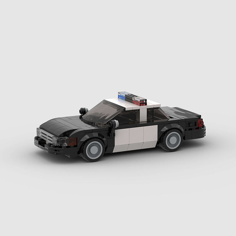 Ford Crown Victoria Classic Police Card Model