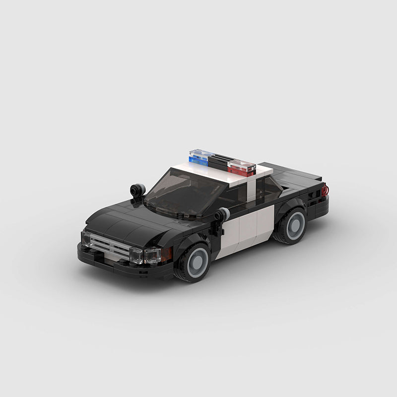 Ford Crown Victoria Classic Police Card Model