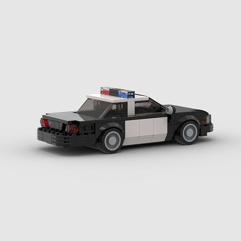 Ford Crown Victoria Classic Police Card Model