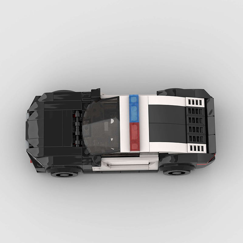 BMW M8 police car Model