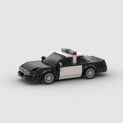 Ford Crown Victoria Classic Police Card Model