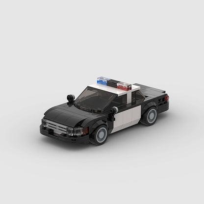 Ford Crown Victoria Classic Police Card Model