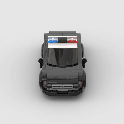 Ford Crown Victoria Classic Police Card Model